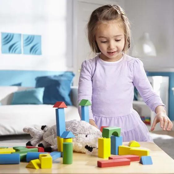 100 Piece Wood Block Set | 481 | Melissa & Doug
