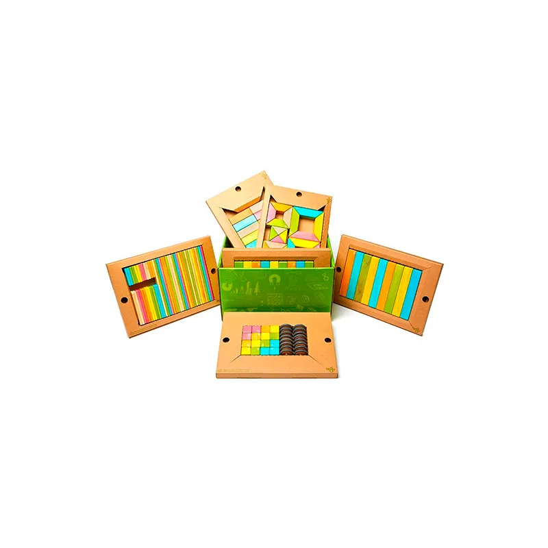 130-Piece Classroom Kit <br>Magnetic Wooden Blocks <br>Bulk Pack