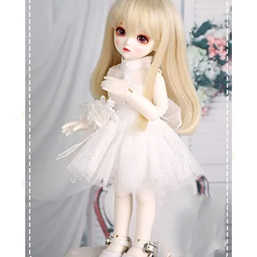 26Cm BJD Doll DIY Toys 10.2Inch Ball Jointed SD Dolls Full Set with Clothes Wig Makeup for Christmas Birthday Gift