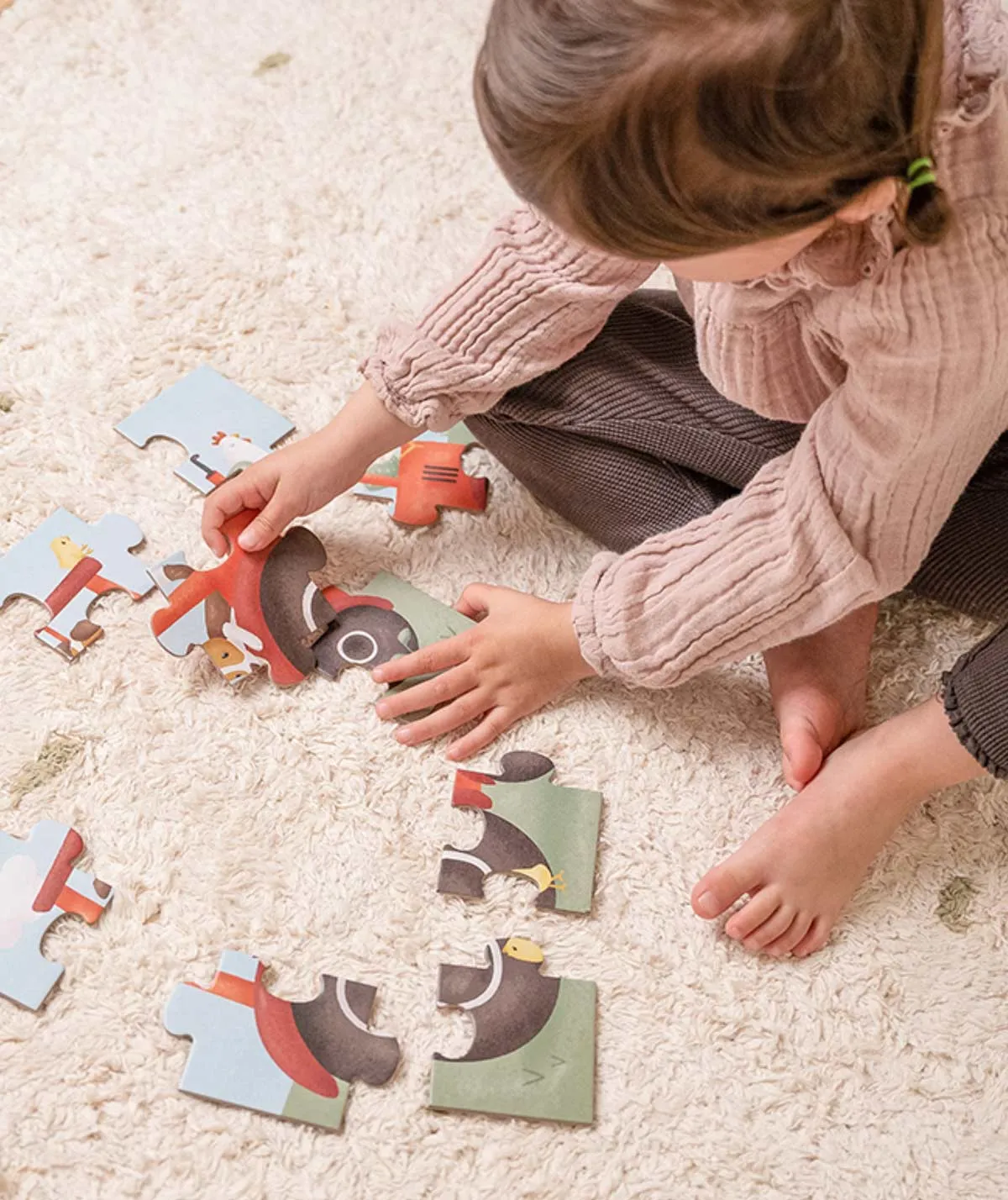 4 in 1 Puzzles Little Farm - Little Farm