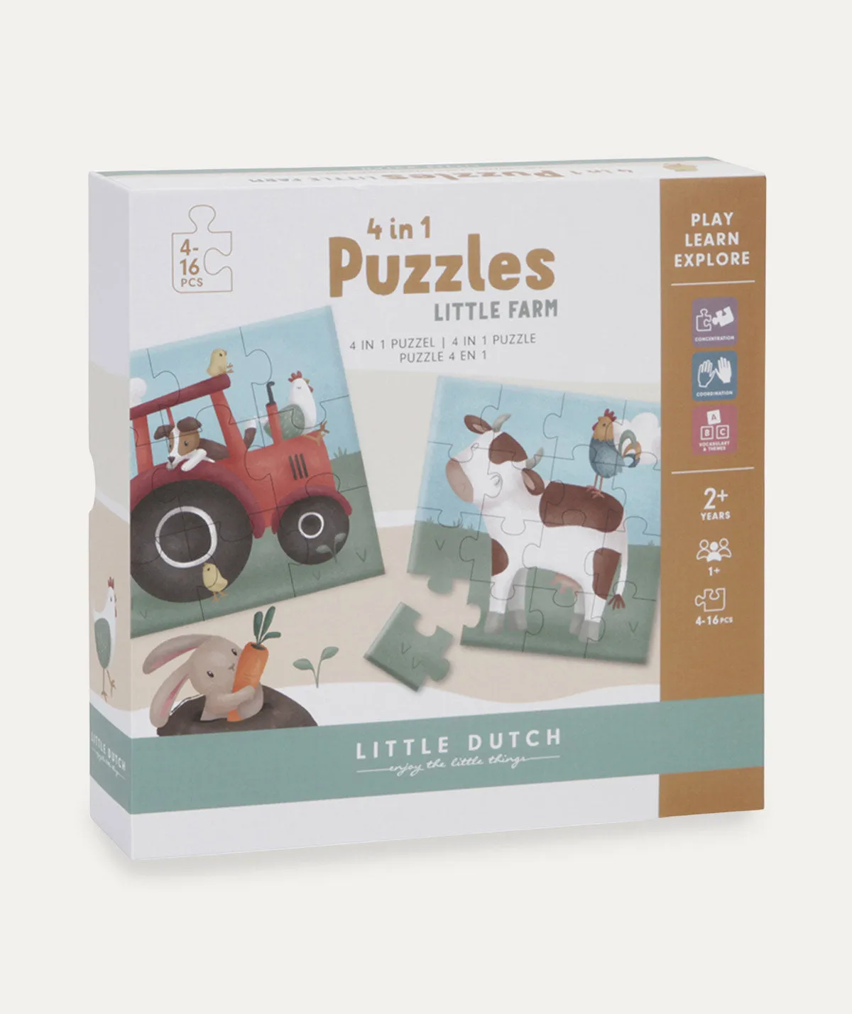 4 in 1 Puzzles Little Farm - Little Farm