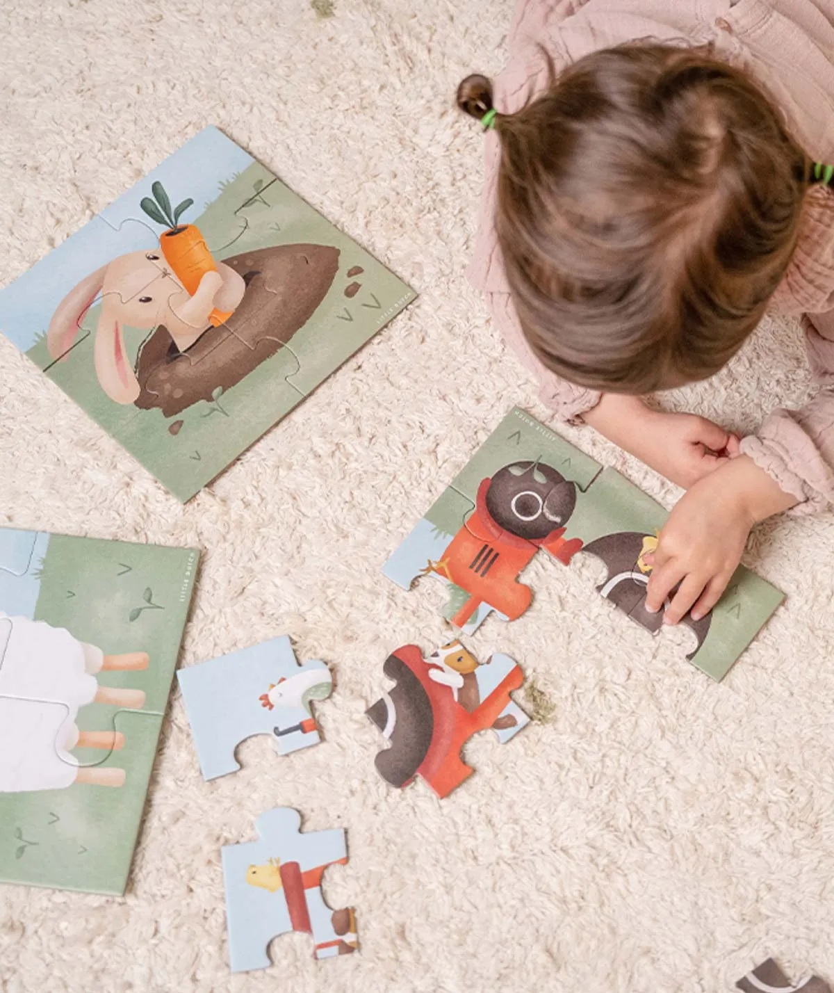 4 in 1 Puzzles Little Farm - Little Farm