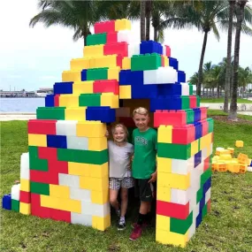 668 Piece Multi Colored Jumbo Sized Modular Building Blocks Starter Kit