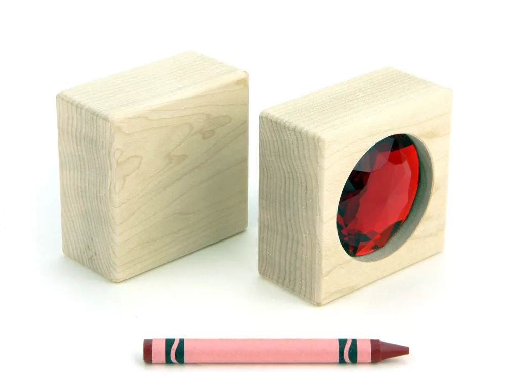 8 pc. Bright Large Gem Blocks
