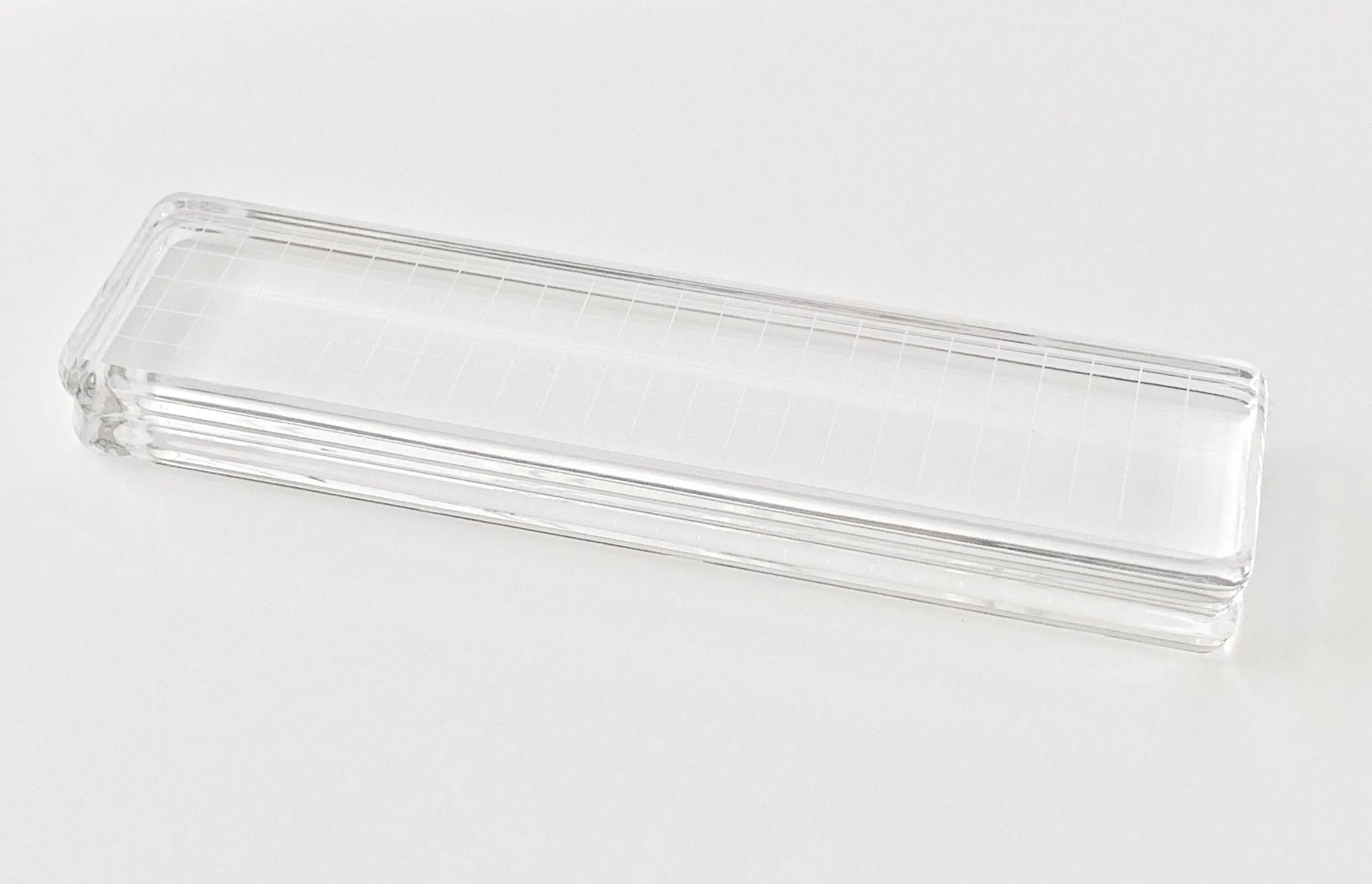 ACRYLIC BLOCK- Comfort Block- Large Long Rectangle 1.5" x 6"