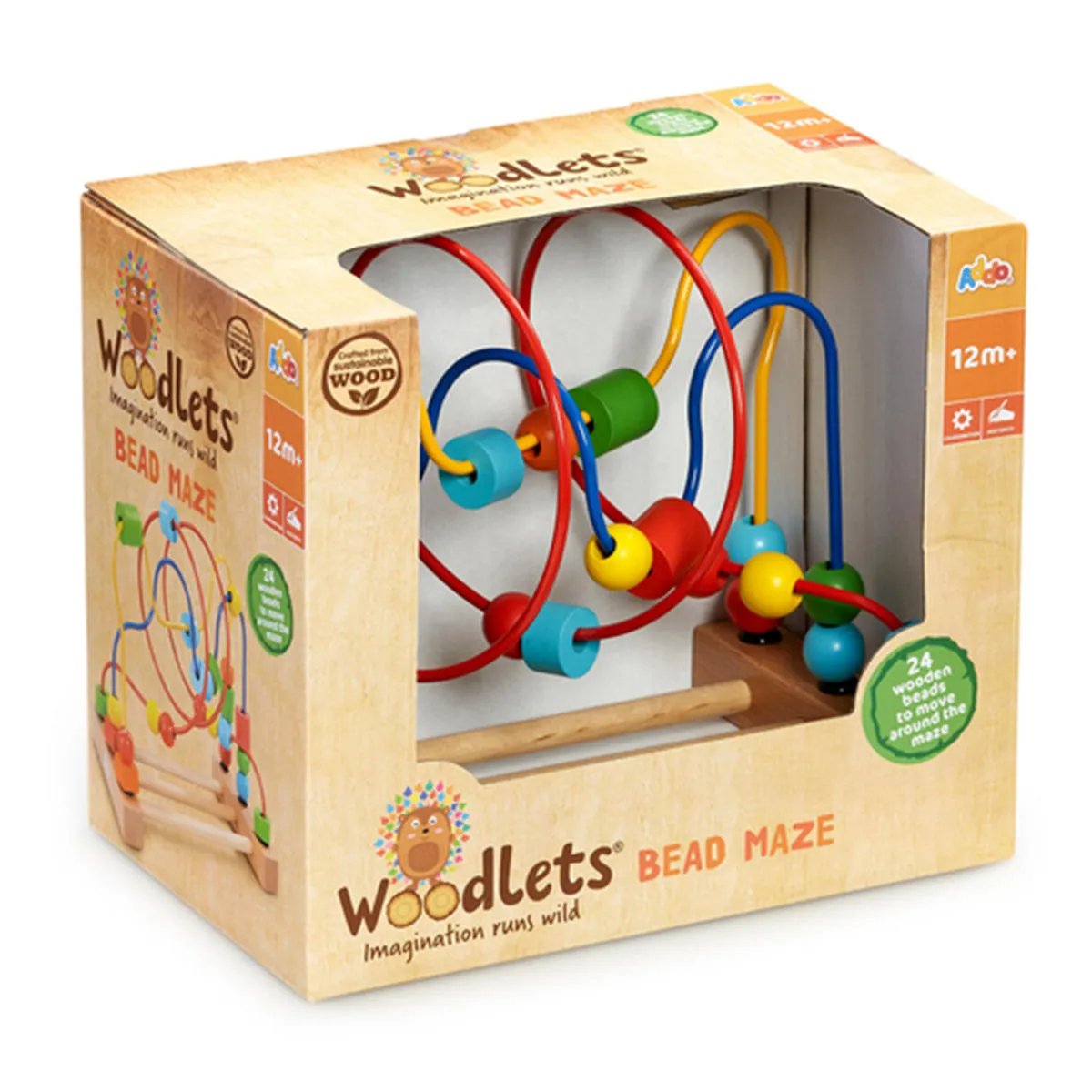 Addo Woodlets Bead Maze V2