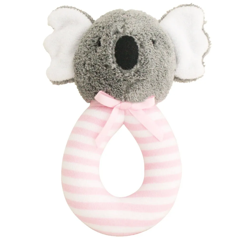 Alimrose Designs Koala Grab Rattle Pink