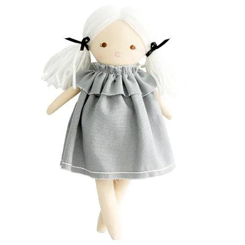 Alimrose Mini Matilda Doll  24cm - Grey