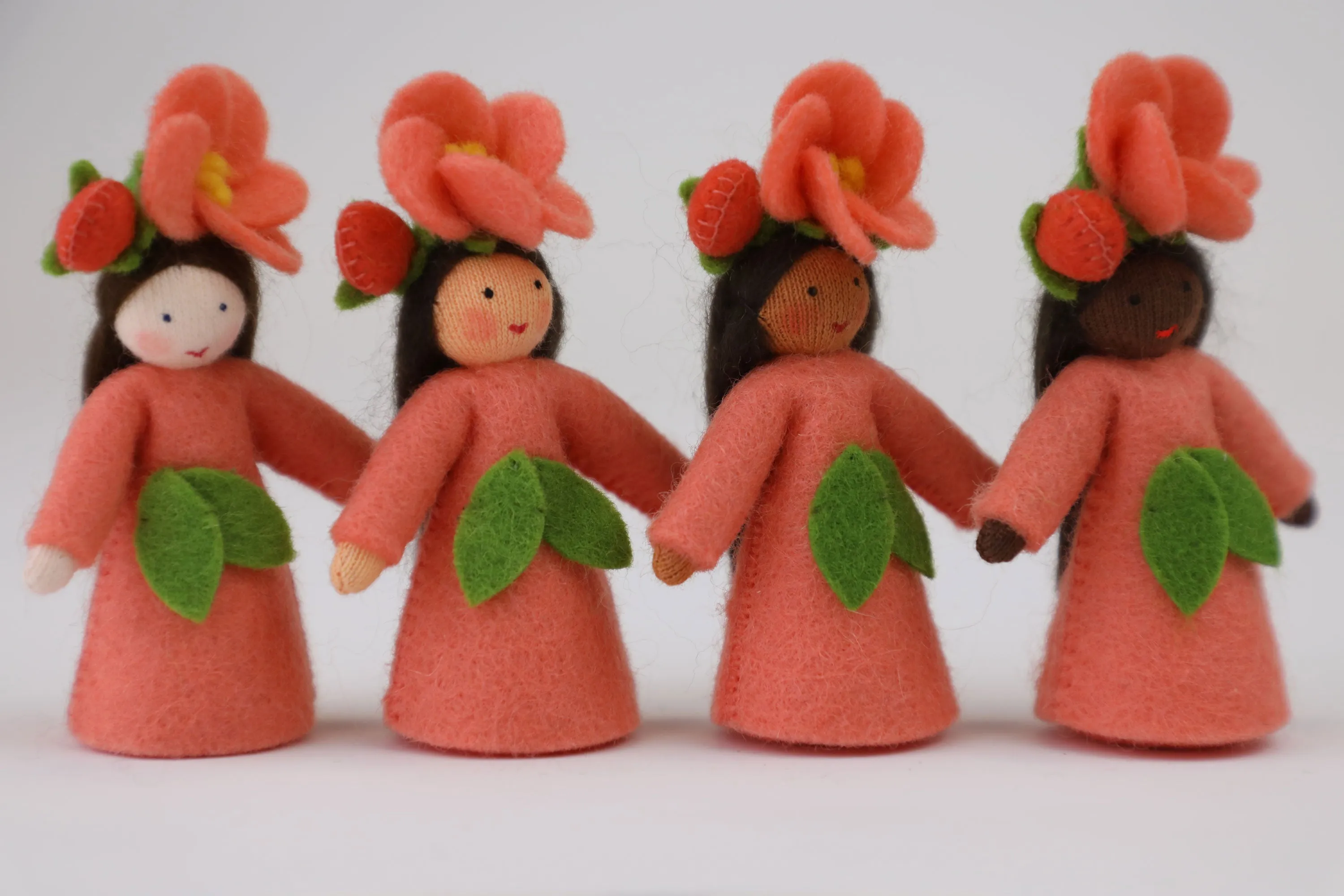 Ambrosius Camellia Japonica Flower Fairy Doll