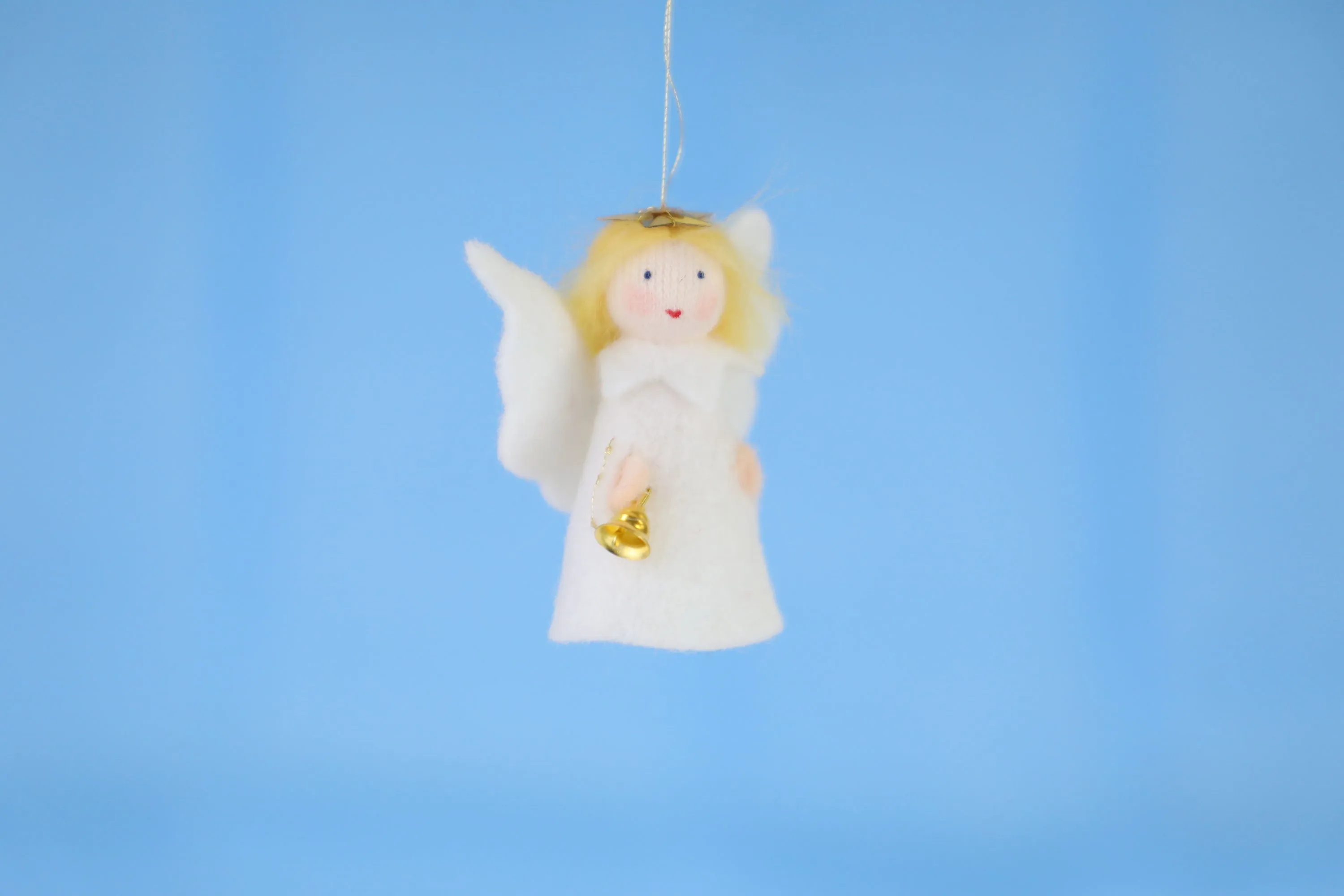 Ambrosius Small Angel with Bell Hanging