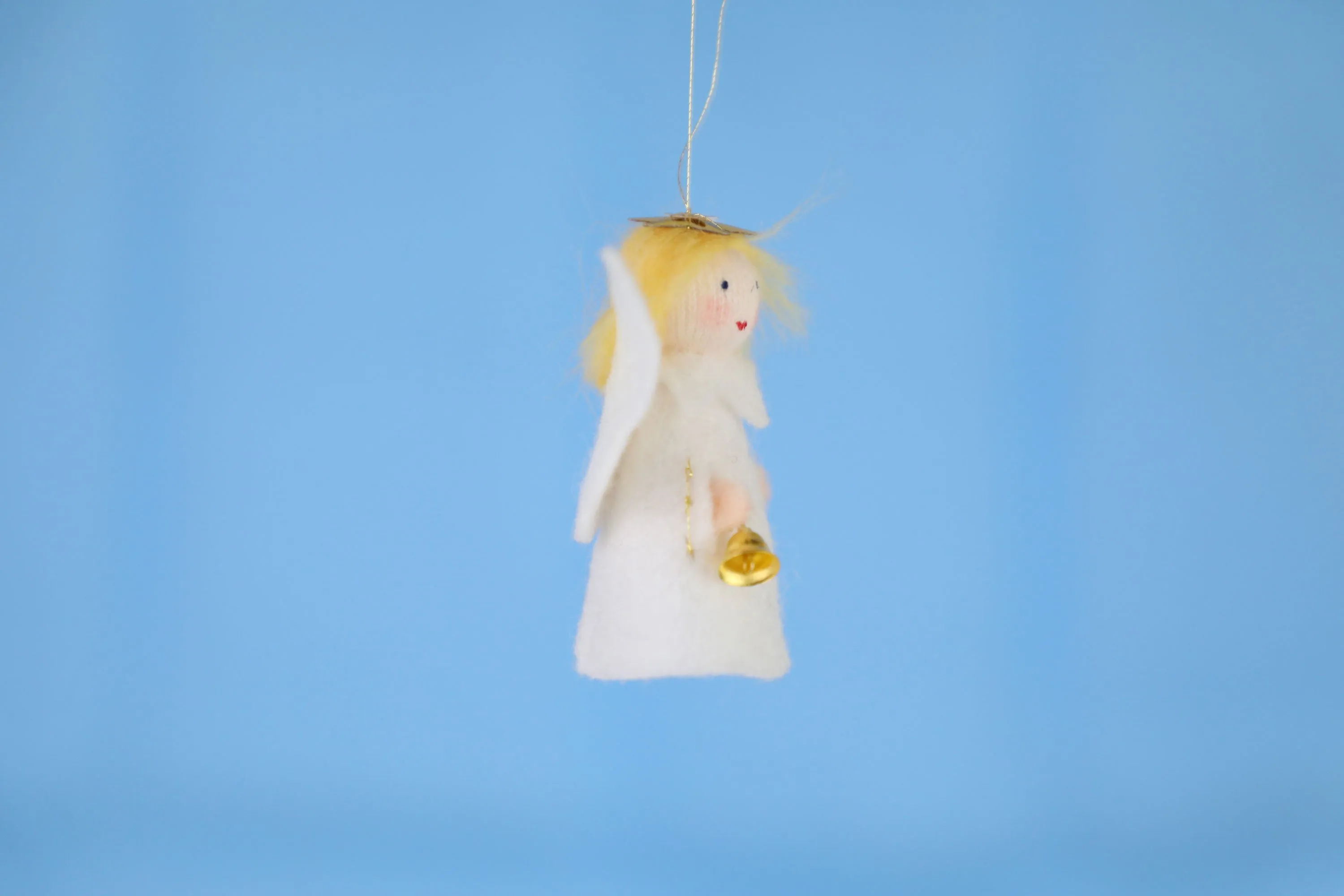 Ambrosius Small Angel with Bell Hanging