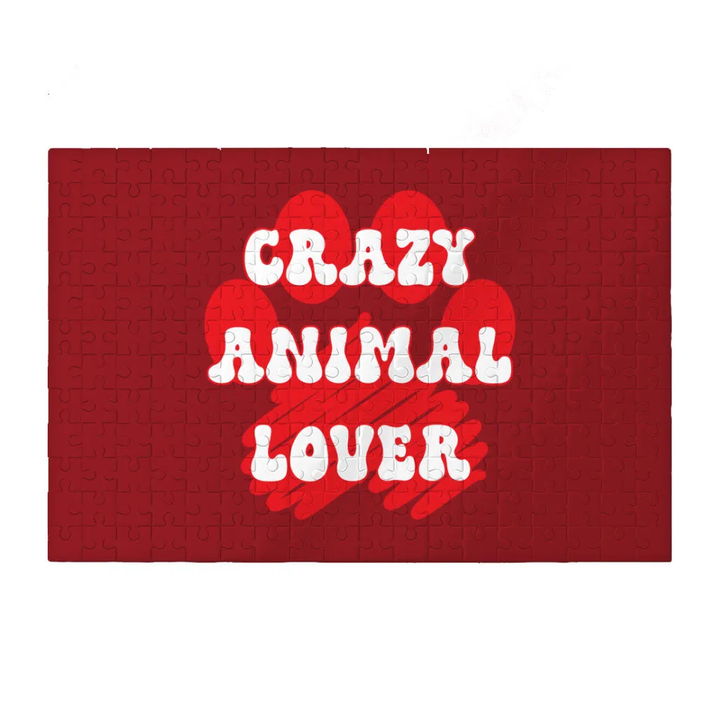 Animal Lover Puzzles - Graphic Jigsaw Puzzle - Paw Print Puzzles