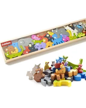 Animal Parade A to Z Puzzle