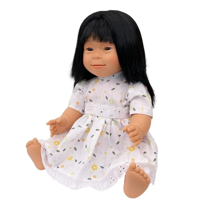 Baby Doll Girl with Down Syndrome - Asian