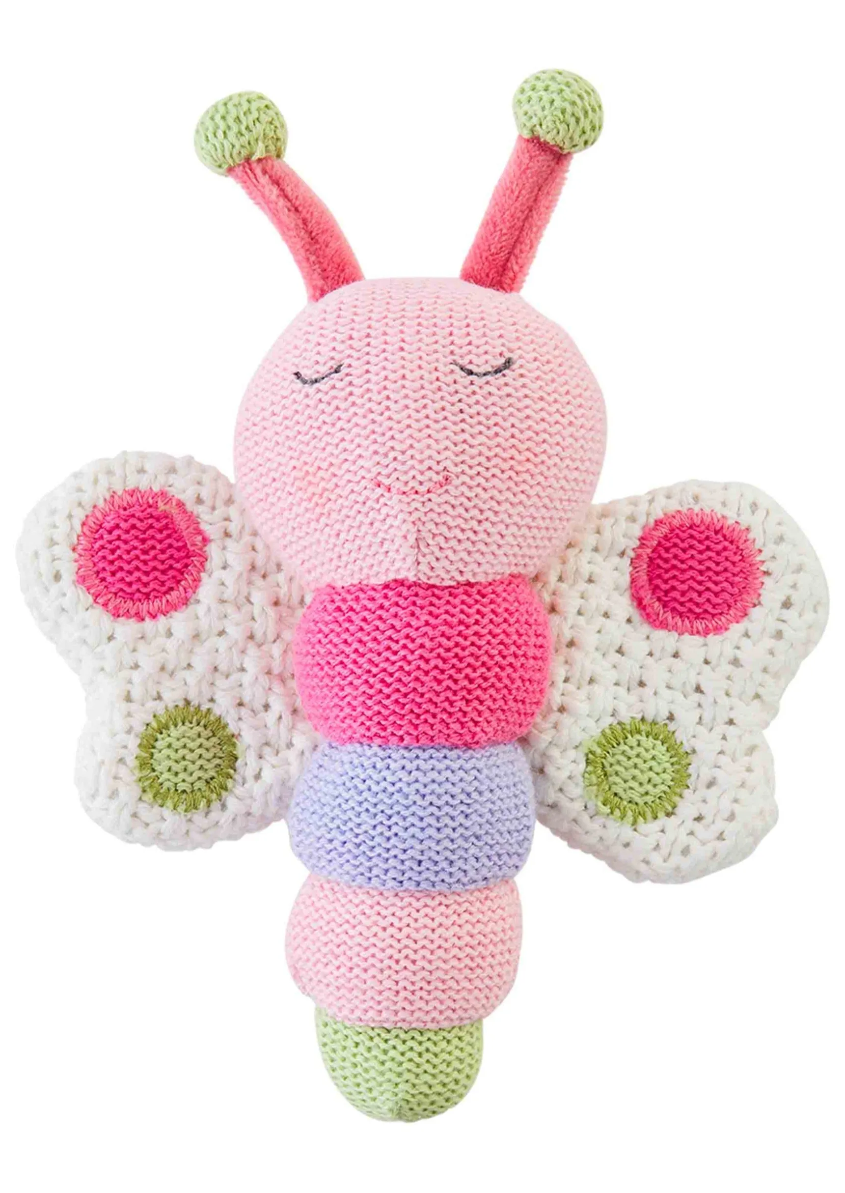 baby knit rattle