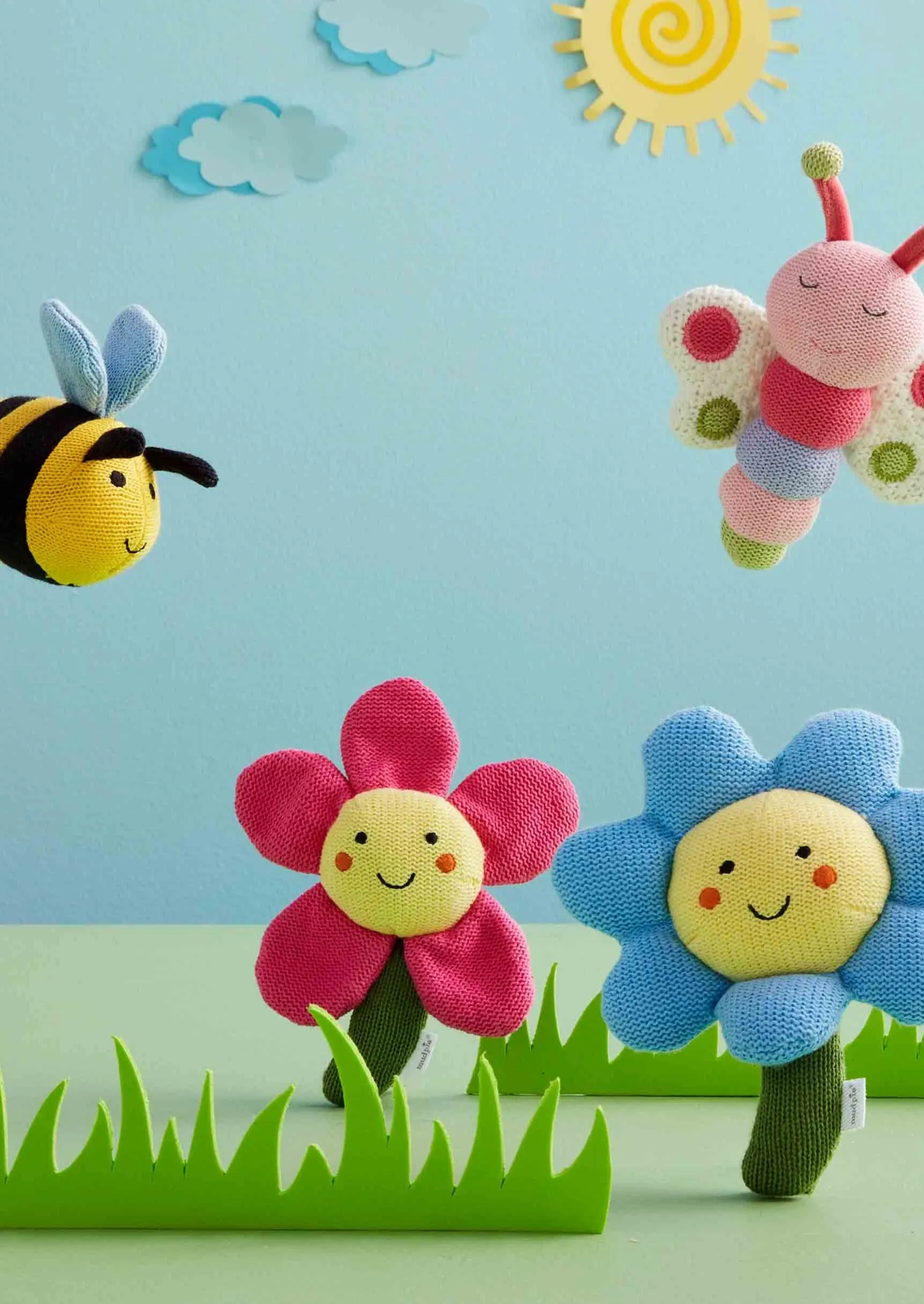 baby knit rattle