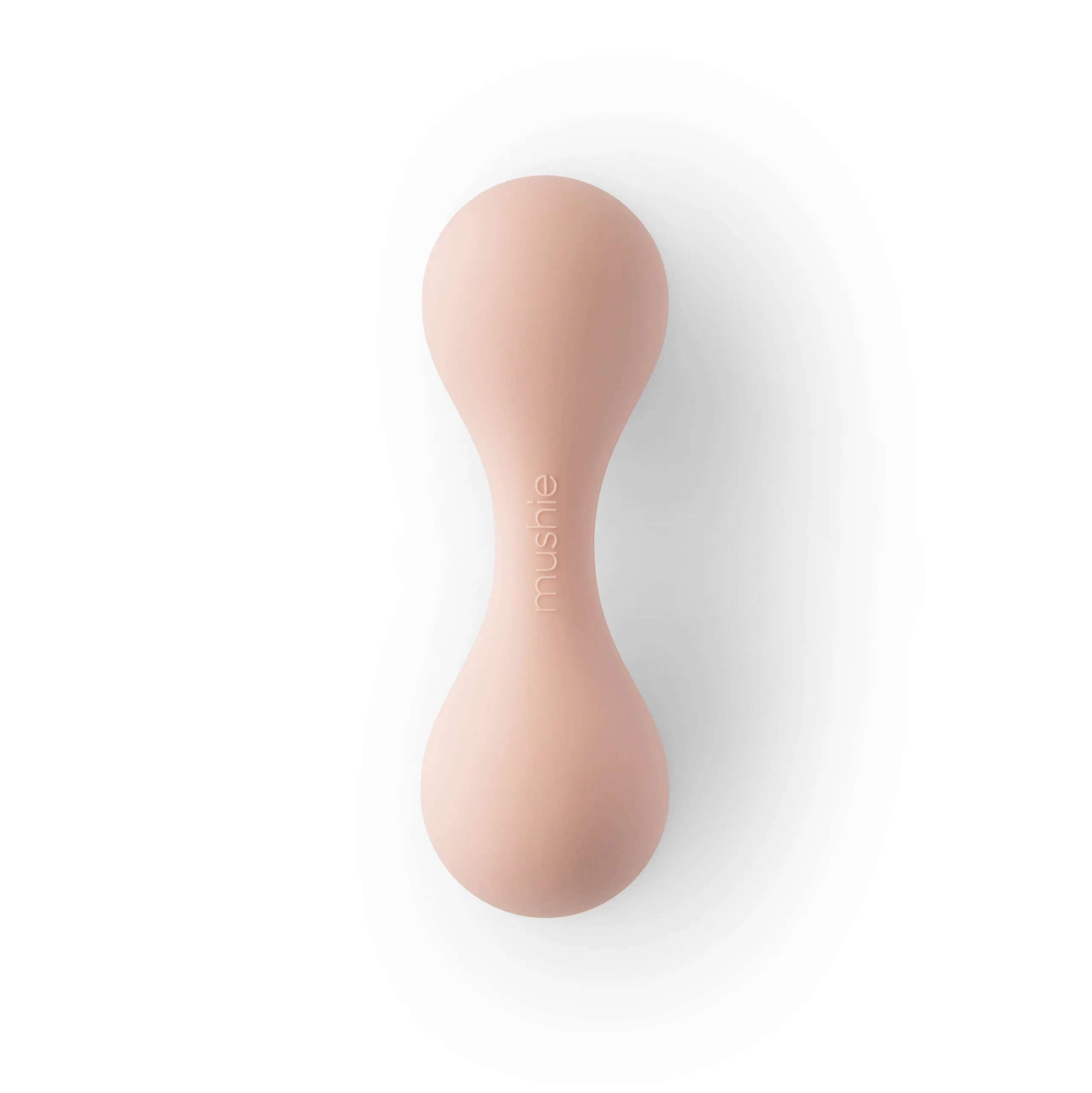 Blush Silicone Baby Rattle Toy