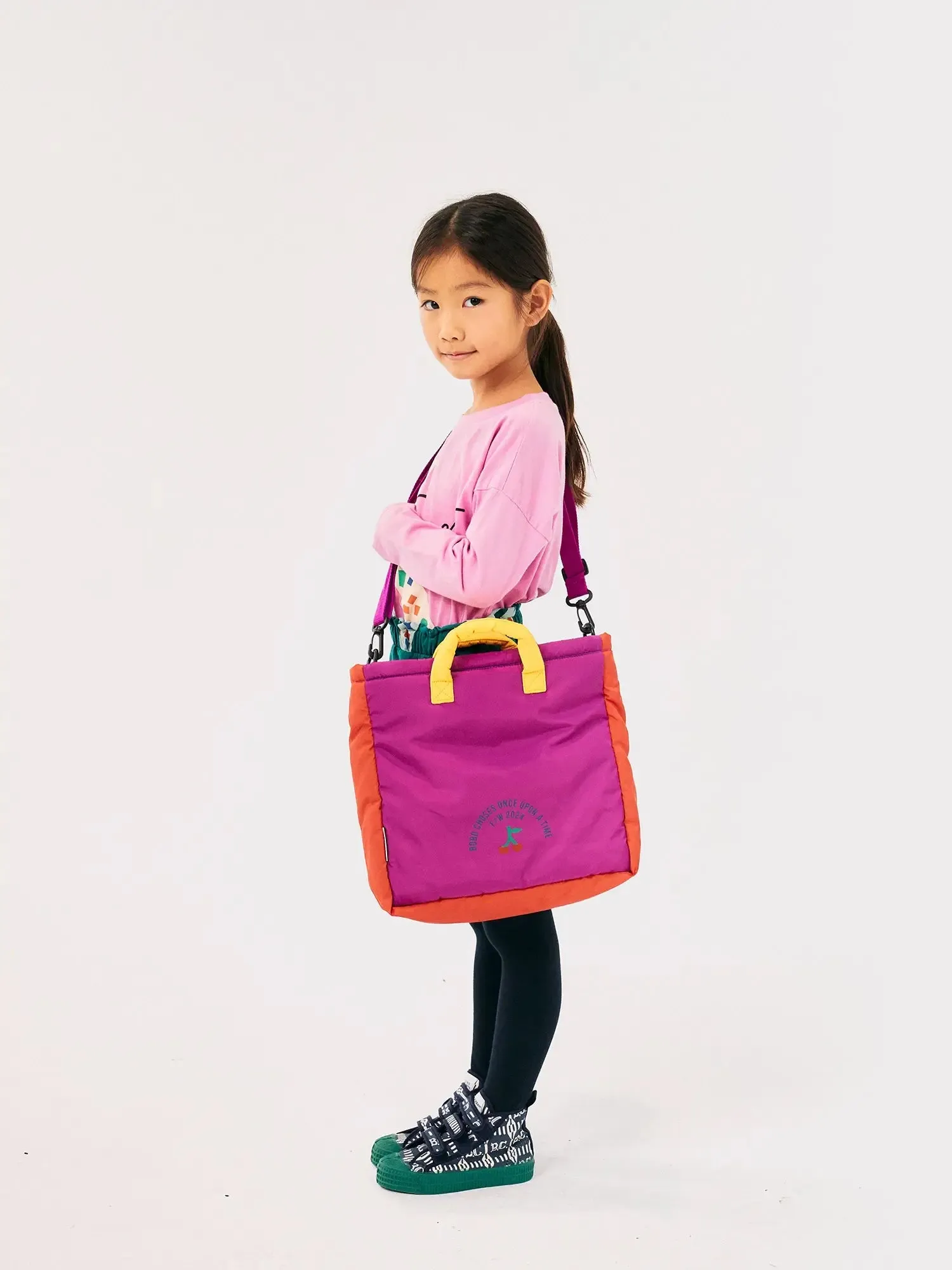 Bobo Cherry color block bag