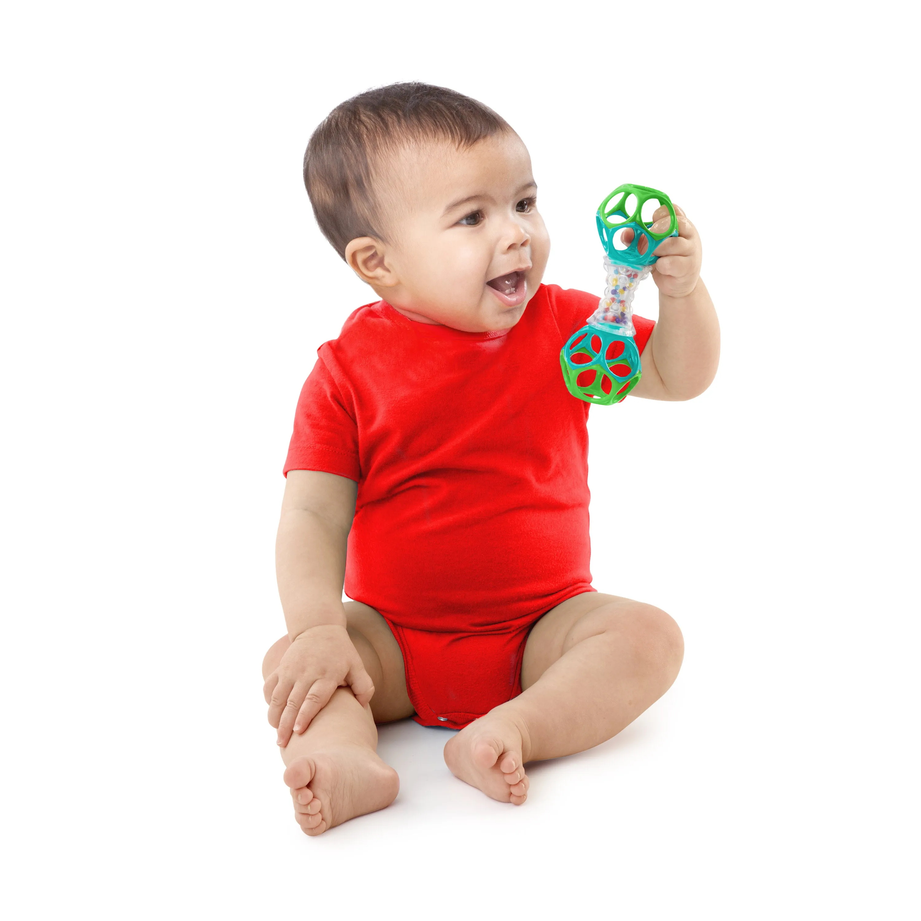 Bright Starts Soothers & Shakers 7 Piece Gift Set, On the Go Baby Toys