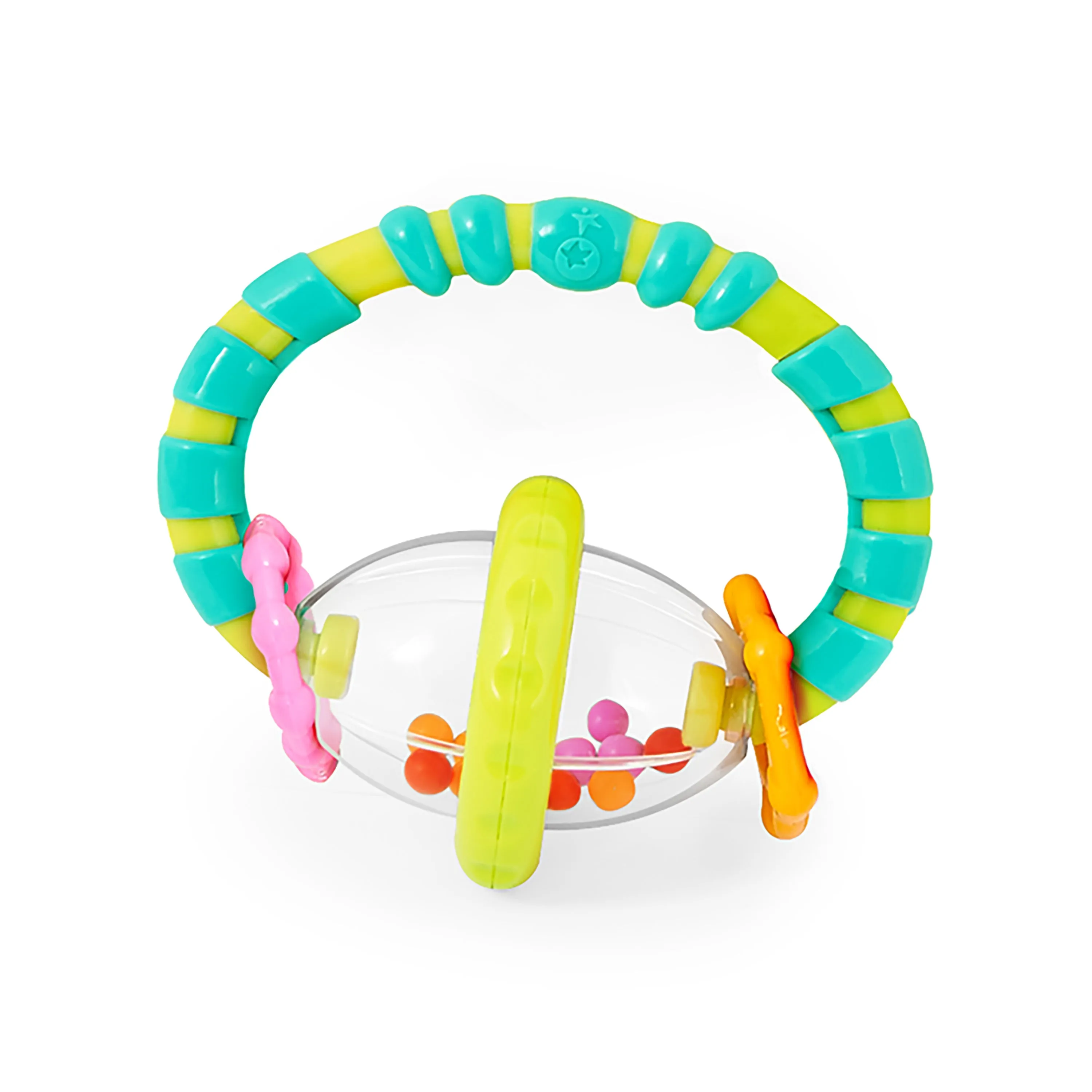 Bright Starts Soothers & Shakers 7 Piece Gift Set, On the Go Baby Toys