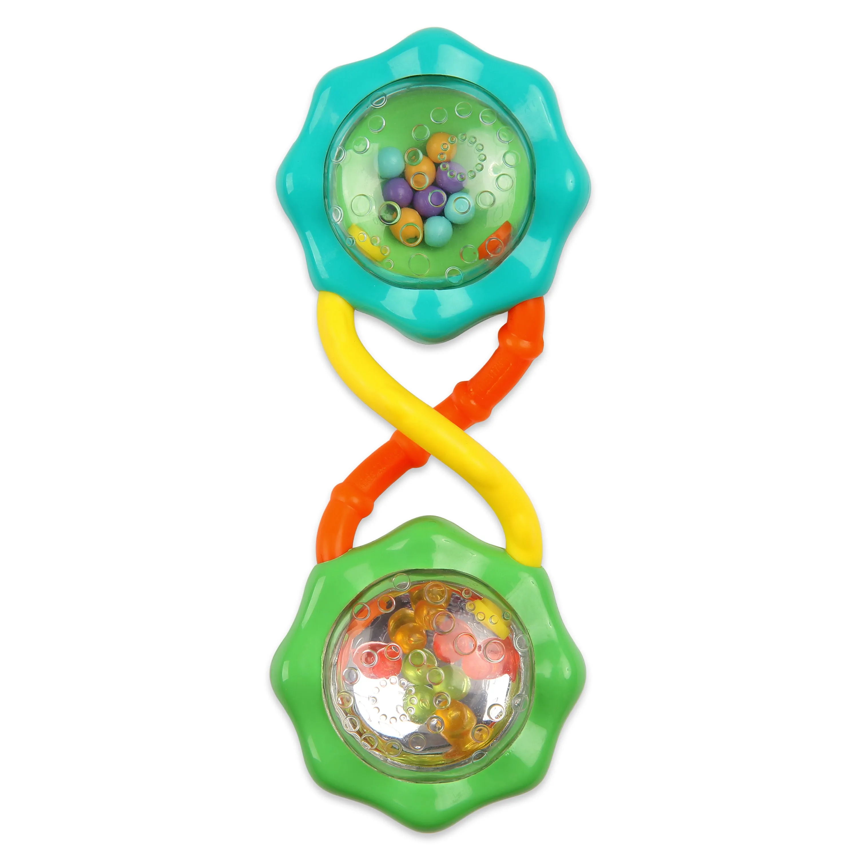 Bright Starts Soothers & Shakers 7 Piece Gift Set, On the Go Baby Toys