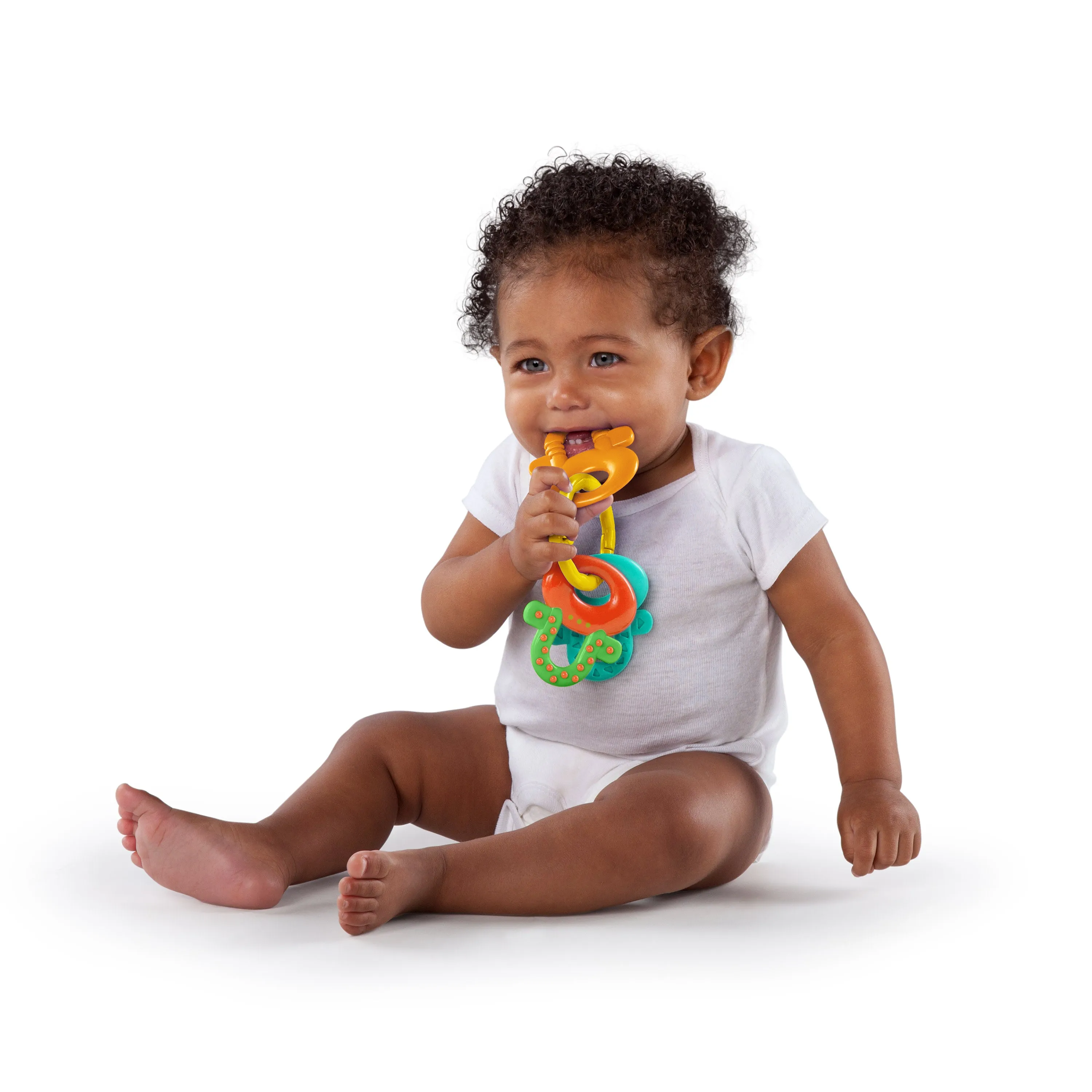 Bright Starts Soothers & Shakers 7 Piece Gift Set, On the Go Baby Toys