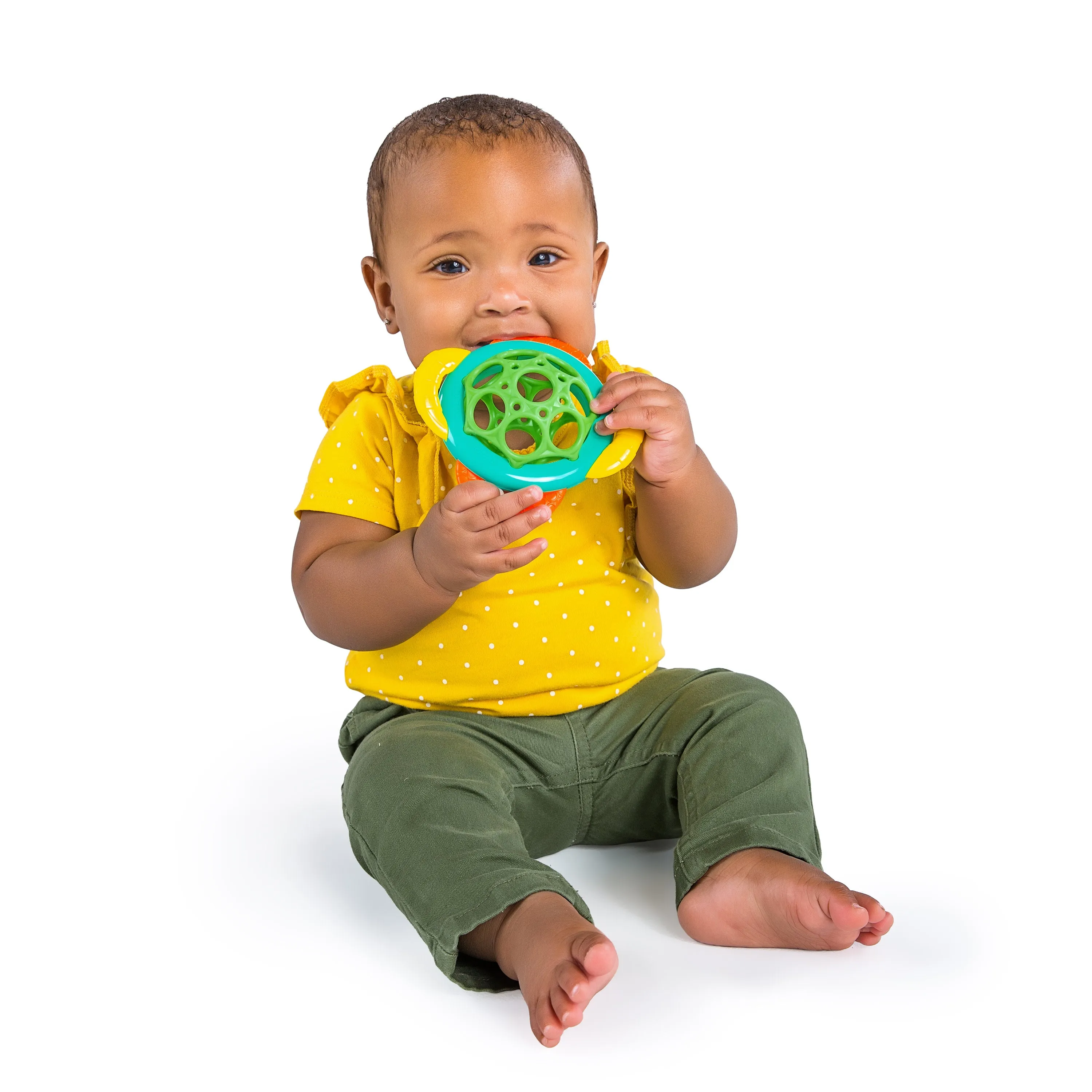 Bright Starts Soothers & Shakers 7 Piece Gift Set, On the Go Baby Toys