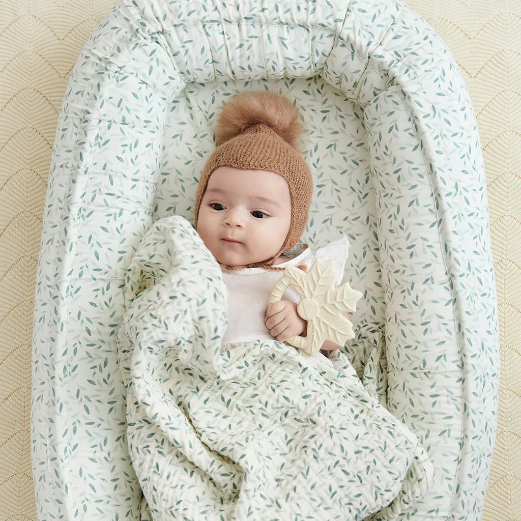 Cam Cam Copenhagen Leaf Teether - Natural