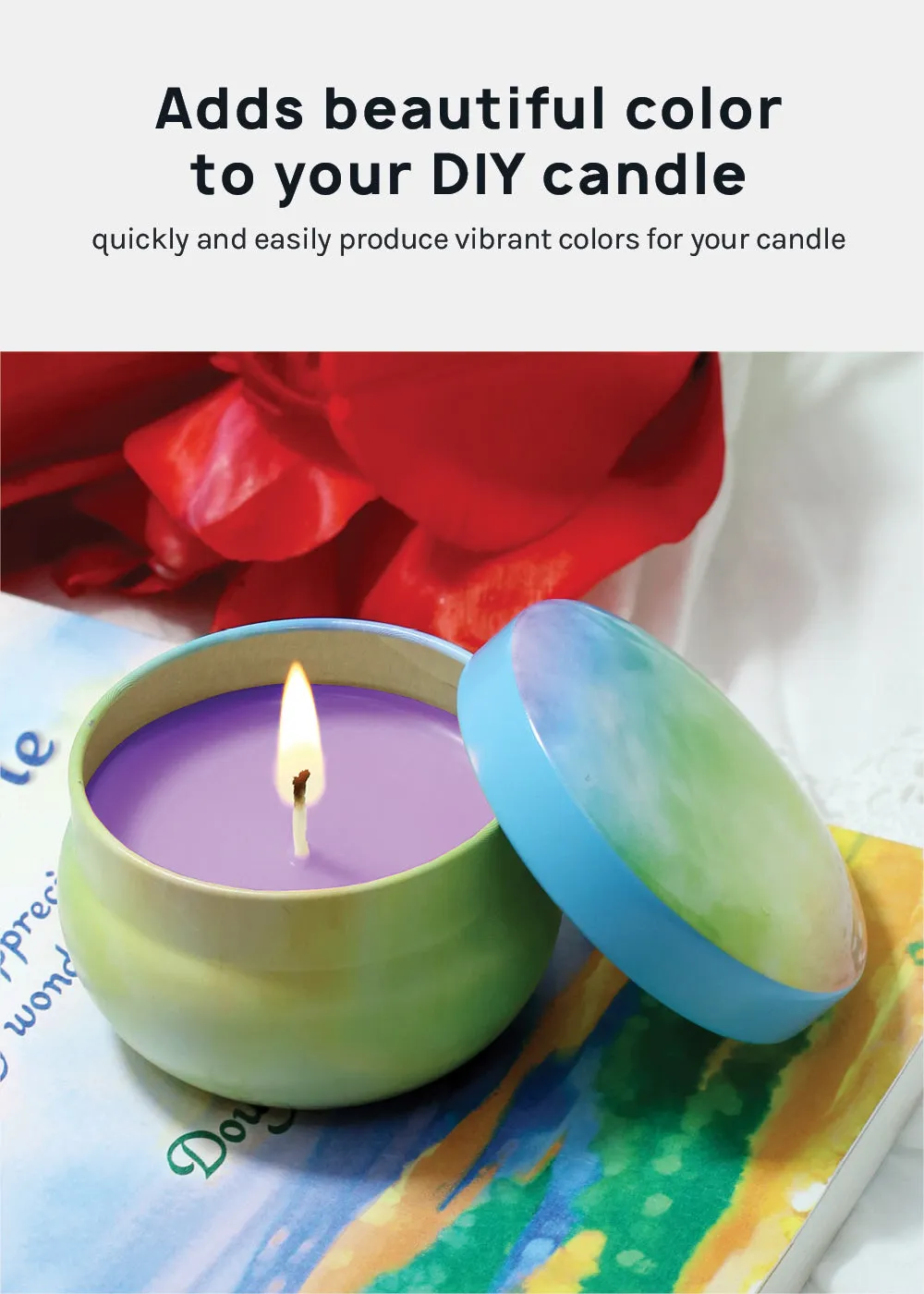 Candle DIY: Candle Color Dye