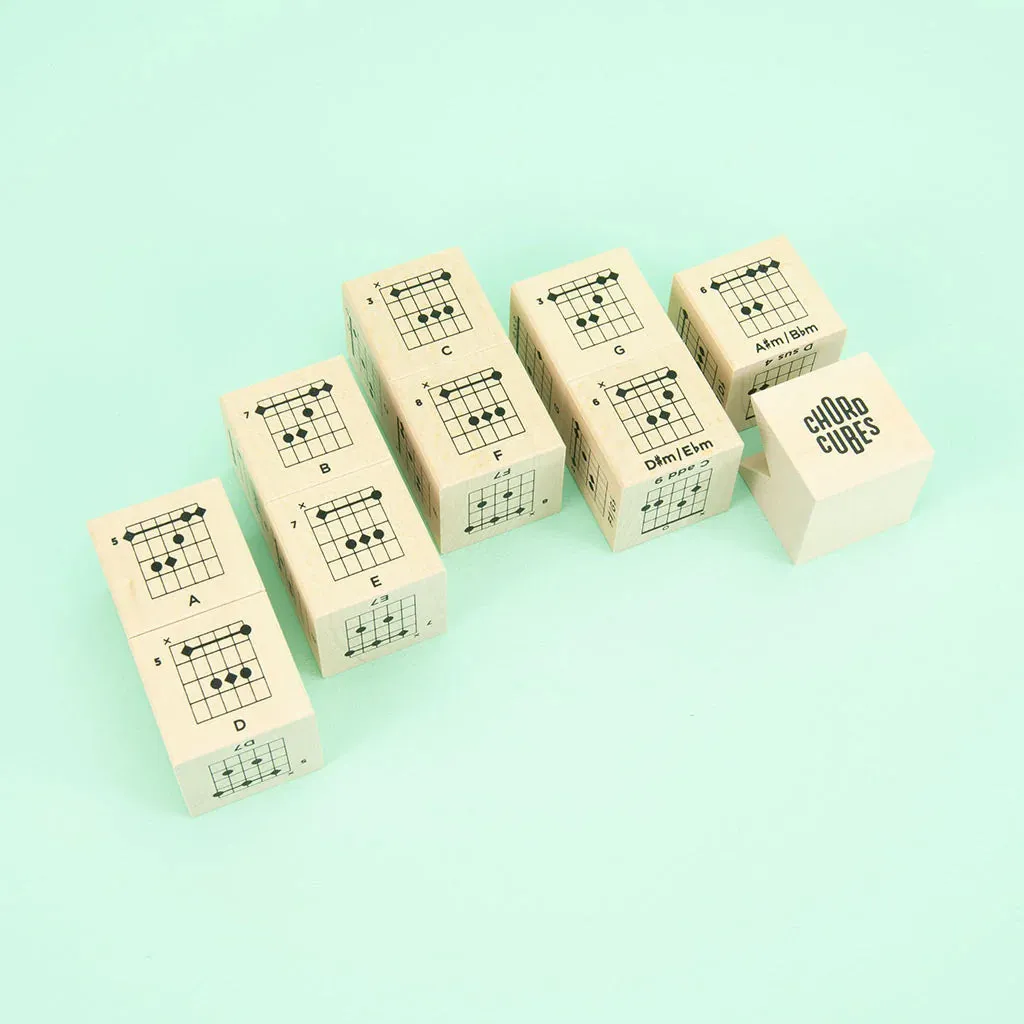 Chord Cubes Guitar Blocks