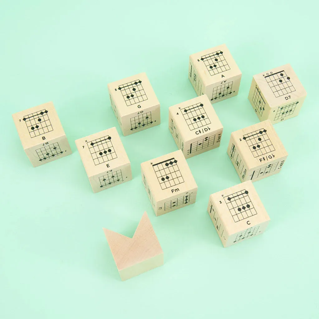 Chord Cubes Guitar Blocks