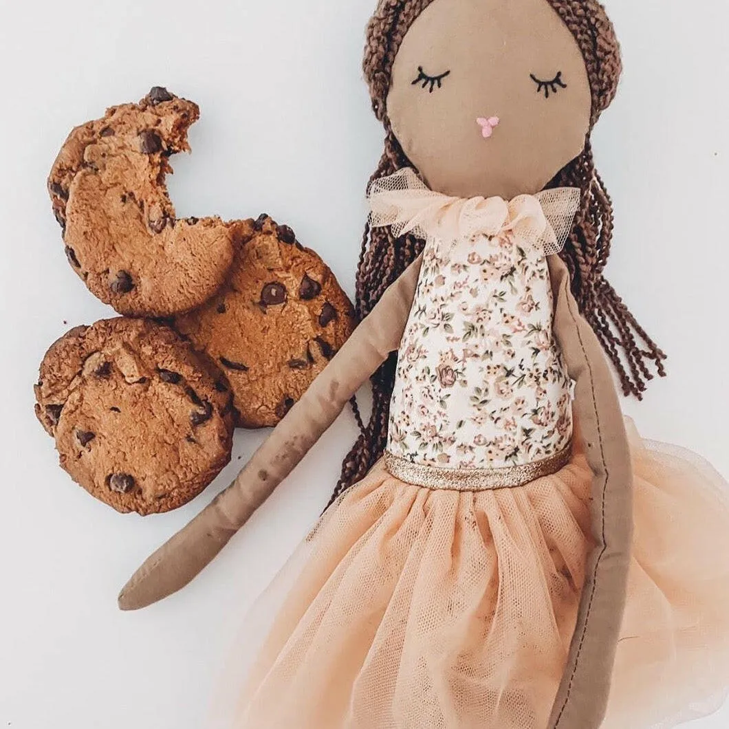 Cookie Scented African American Heirloom Doll