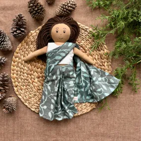 Cotton Soft Toy Doll For Baby | Raji, Warm | 31x11 cm
