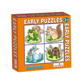 Creatives Early Puzzles Cute Animals 0743