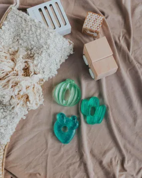 Cutie Coolers™ Cactus Water Filled Teethers (3-pack)