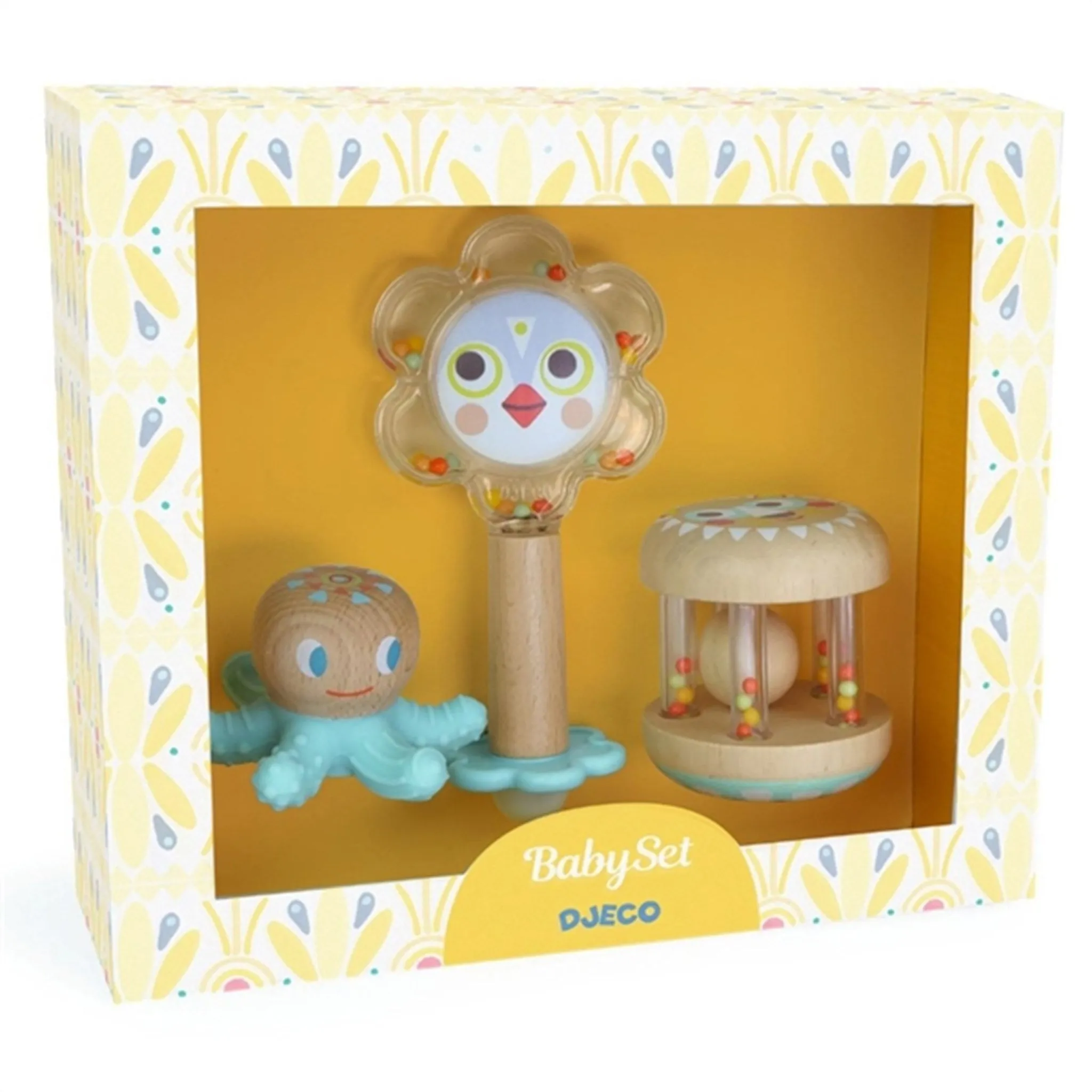 Djeco Babykit Rattles 3 pcs