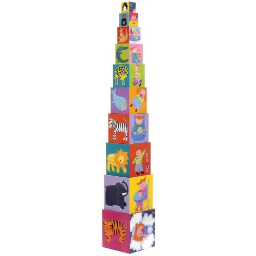 Djeco Funny Blocks