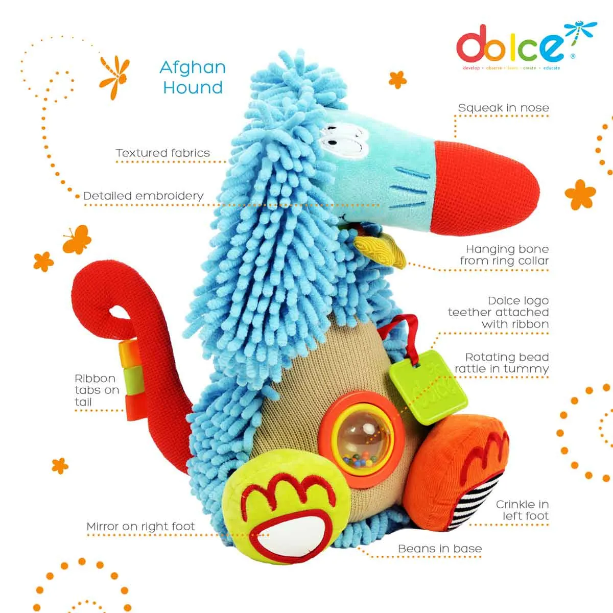 Dolce Toys - Afghan Hound