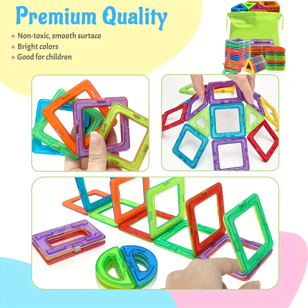 Extra-Large Magnetic Building Blocks