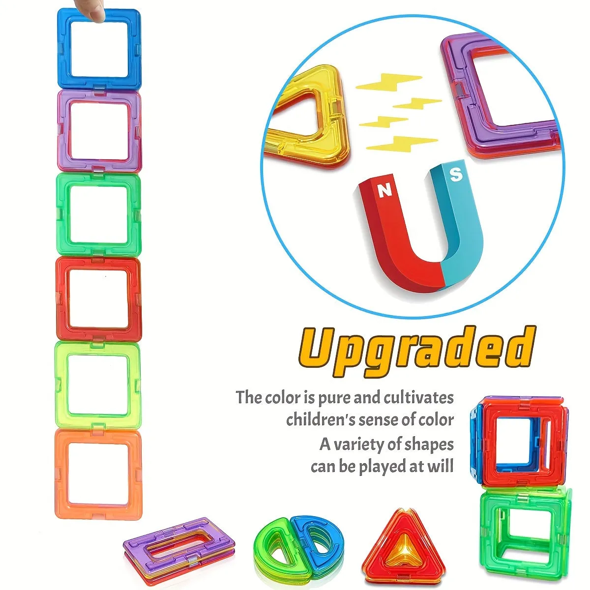 Extra-Large Magnetic Building Blocks