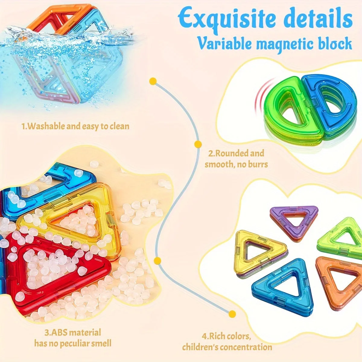 Extra-Large Magnetic Building Blocks