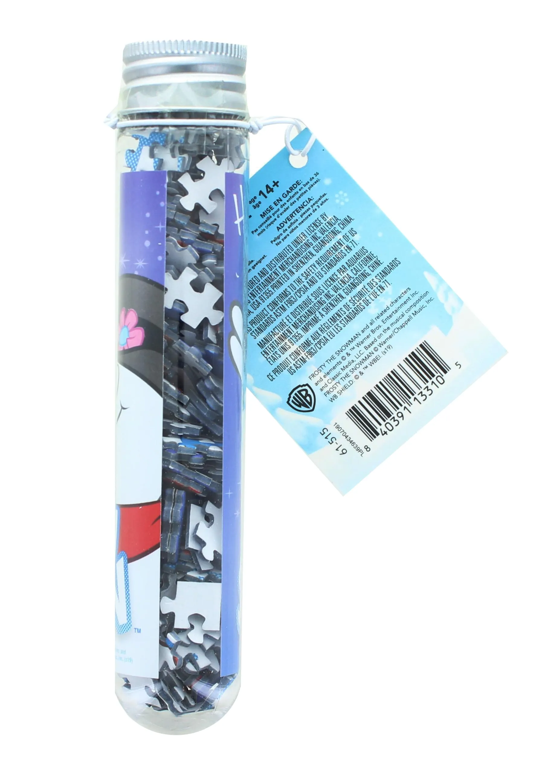 Frosty the Snowman 150 Piece Micro Jigsaw Puzzle In Tube