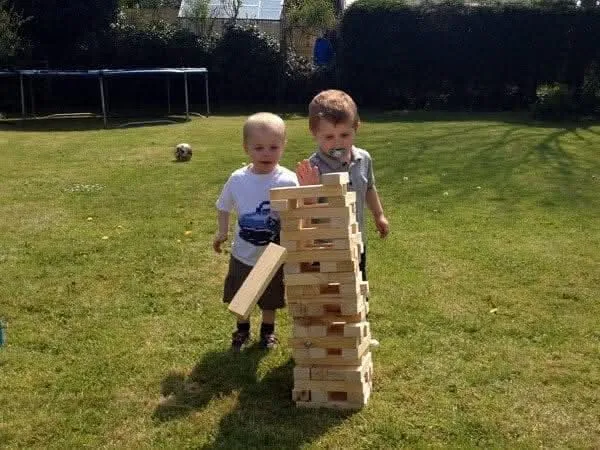 Giant Wooden Blocks Indoor Or Outdoor Game (JENGA)
