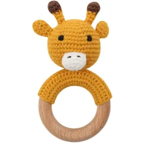 Giraffe Crochet Rattle