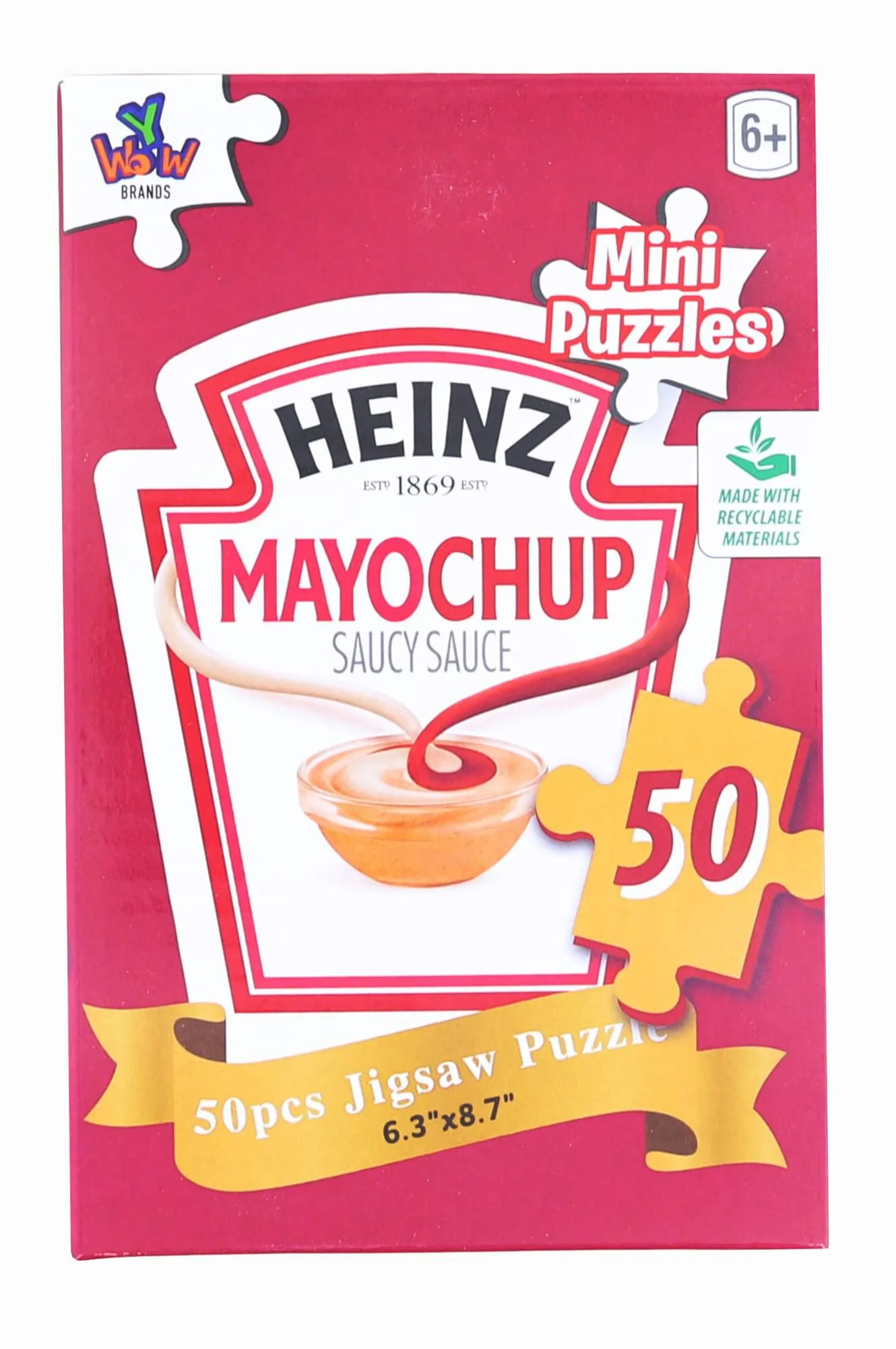 Heinz 50 Piece Mini Jigsaw Puzzle | Mayochup