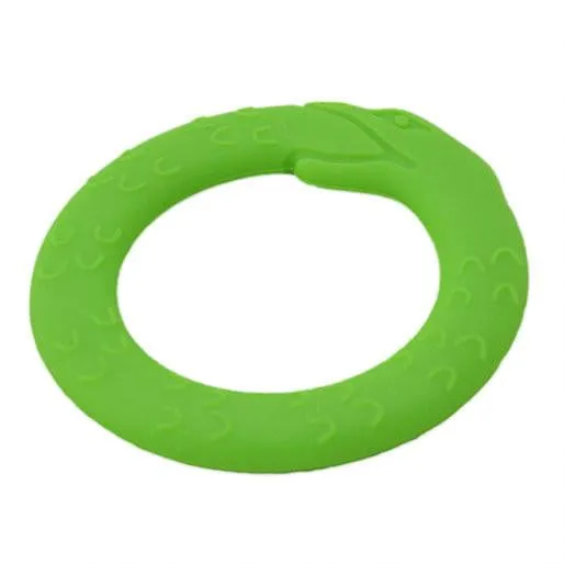 Helles Teeth Serpent Teether (Lime Green)