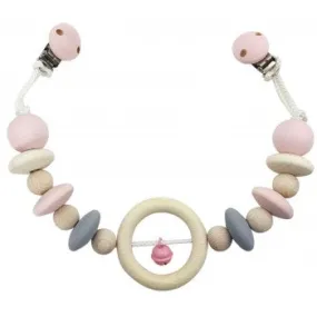 Hess Spielzeug - Pram Chain - Natural Pink