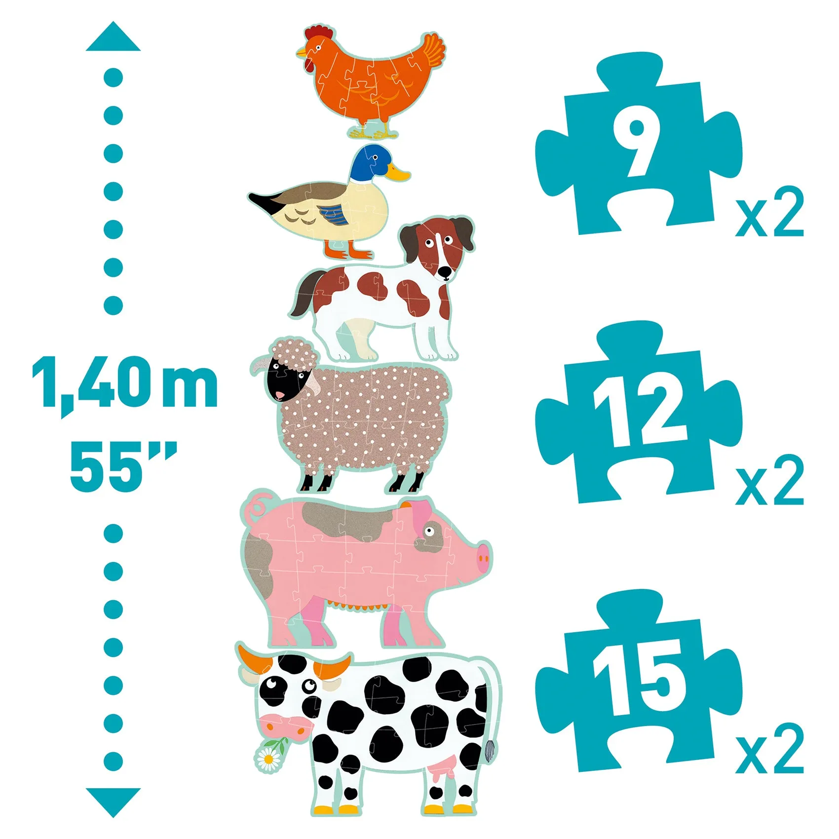 Honore & Friends Progressive Puzzle