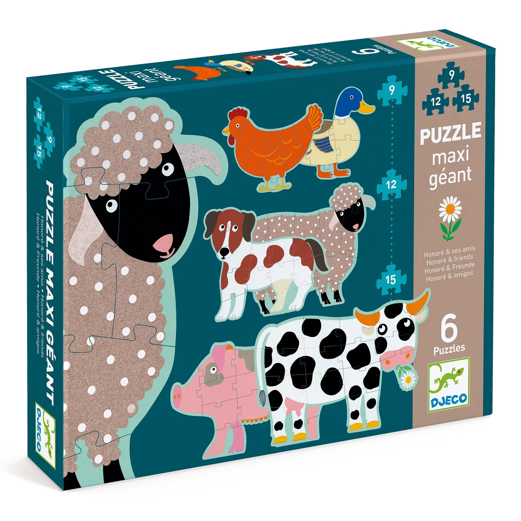 Honore & Friends Progressive Puzzle