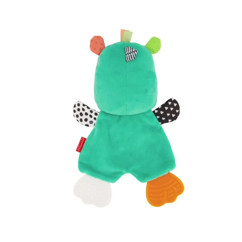Infantino Cuddly Teether - Hippo (0m )